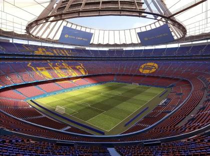 Barcelona’s 105,000-seater Camp Nou stadium ready to host World Cup final in TWO different sports