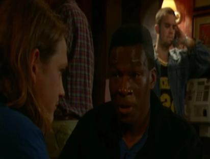 Screenshot of a scene from Eastenders.