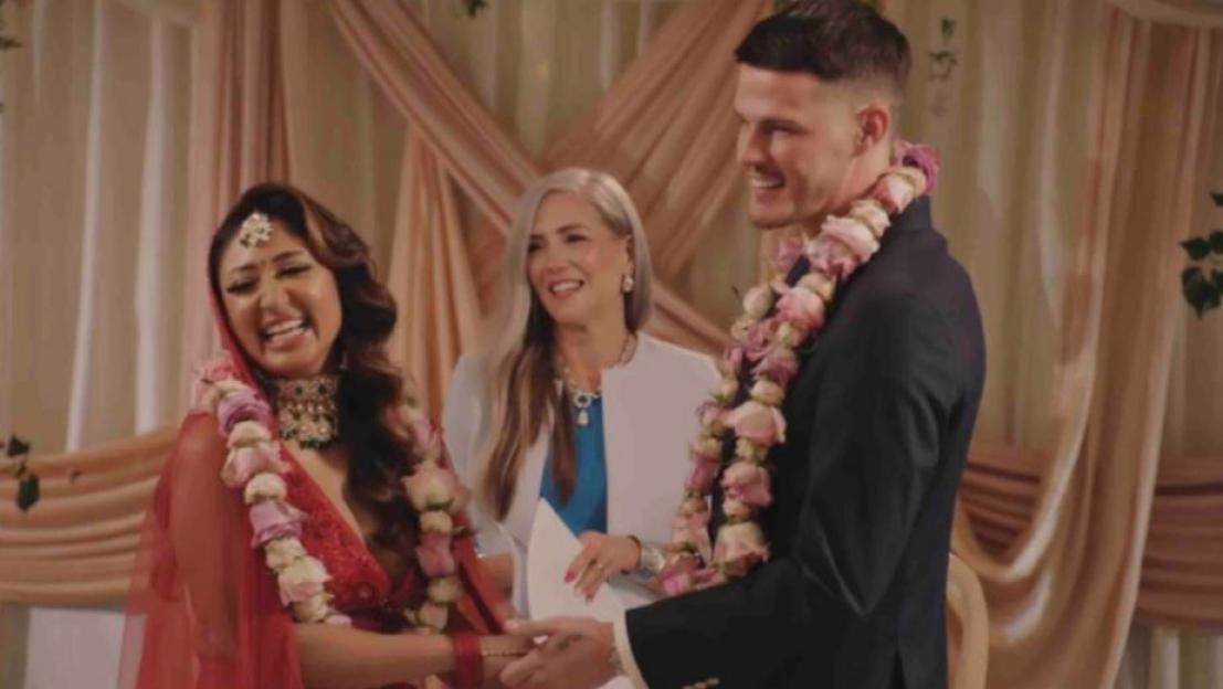 Steven and Nelly getting married at First Sight.