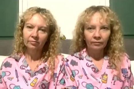 Moment ‘The Twinnies’ who speak in near perfect sync brutally shut down gob-smacked Richard Madeley live on GMB