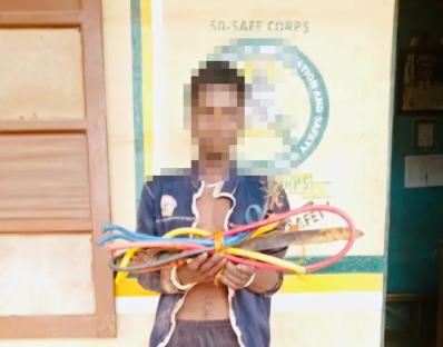 Man nabbed for vandalizing, stealing cables from Ogun stadium