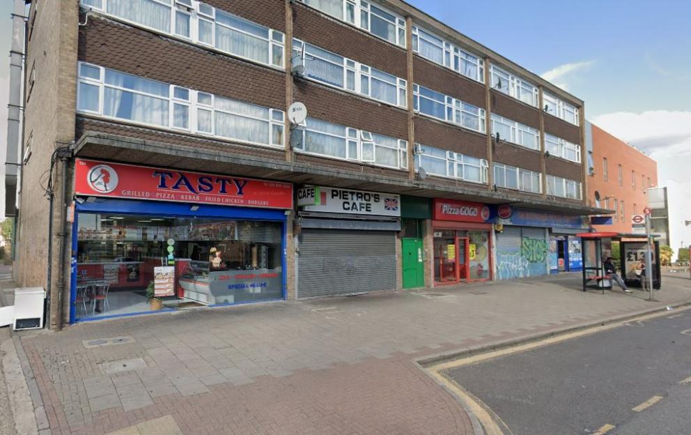 Church Elm Lane, Dagenham shops.