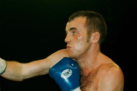 Former world boxing champion was eating curry and chips in polystyrene tray one week before winning on Eubank-Benn card