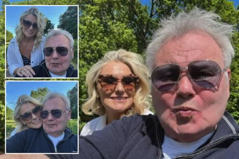 Eamonn Holmes’ girlfriend Katie, 43, breaks silence on rumours she’s ENGAGED to 65-year-old TV presenter