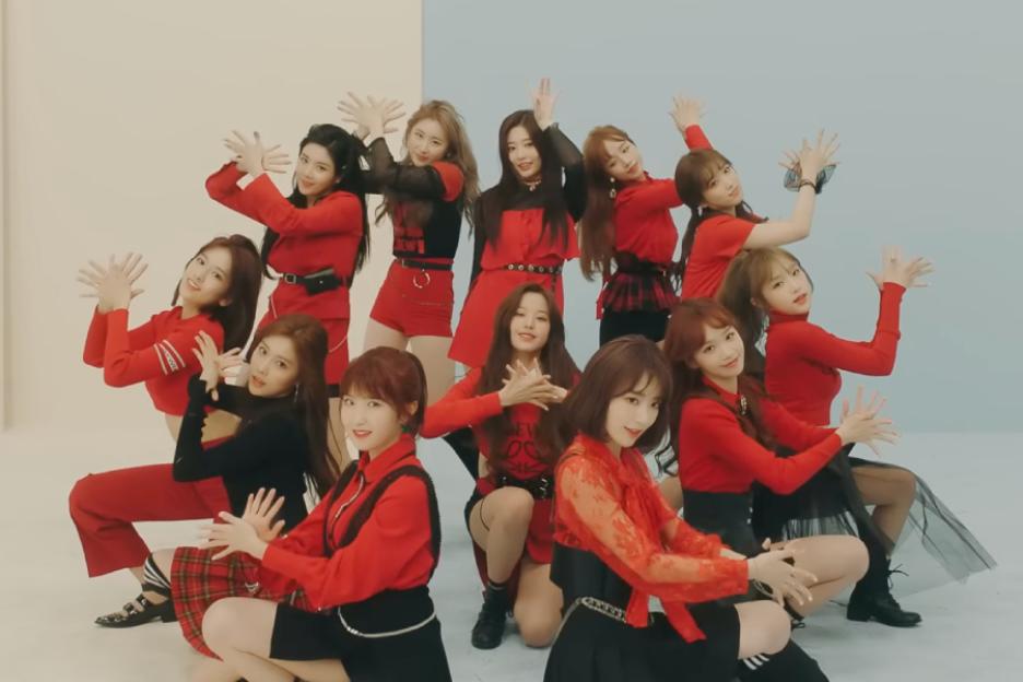 IZ*ONE’s “La Vie En Rose” Becomes Their 1st MV To Hit 200 Million Views