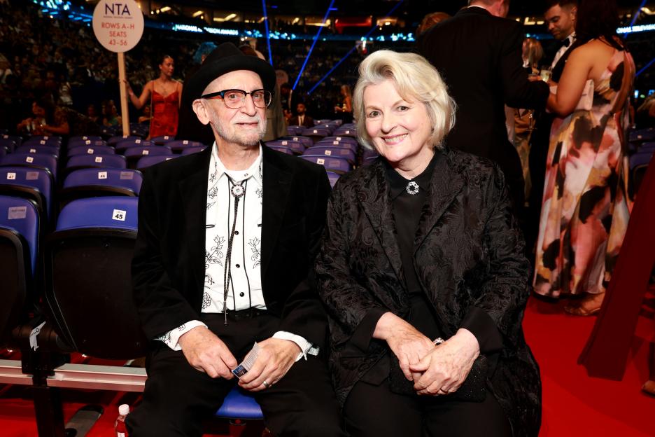 Michael Mayhew and Brenda Blethyn at the National Television Awards.