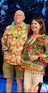 Karen Carter and her husband Alan Carter.