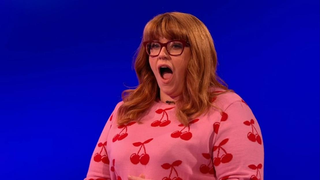 Jenny Ryan of The Chase, gobsmacked.
