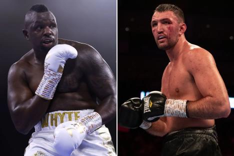 Dillian Whyte ‘frontrunner’ to fight Hughie Fury in stadium in Ireland with talks ongoing
