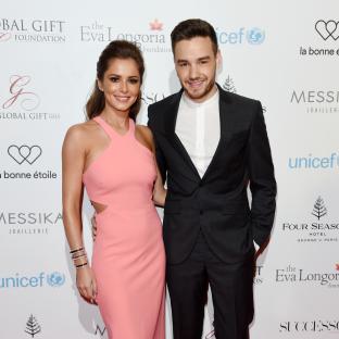 Cheryl and Liam Payne at the Global Gift Gala in Paris.