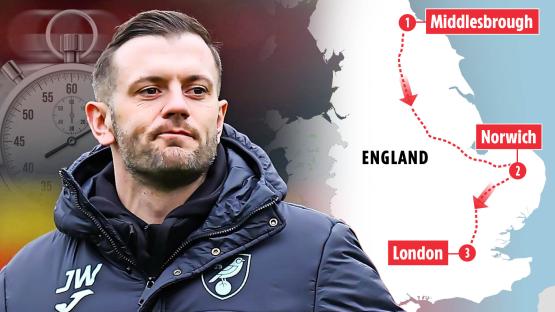 Jack Wilshere in race against time as he faces huge 350-mile commute from managerial debut to run London Marathon