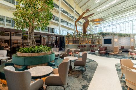 One of the UK’s most beautiful airport hotels with bee treasure hunts and fine dining restaurant