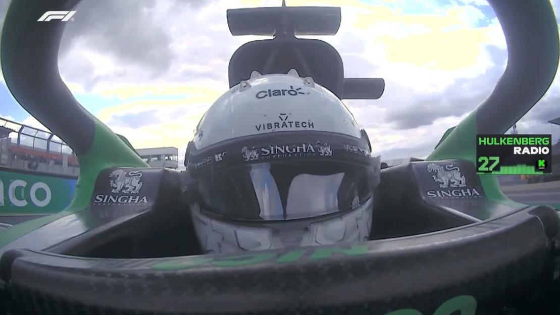 Nico Hulkenberg chokes up on team radio as F1 star, 37, finally makes podium in his 239TH race – despite starting 19th