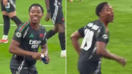Myles Lewis-Skelly winds up Real Madrid fans as Arsenal knock Los Blancos out of Champions League
