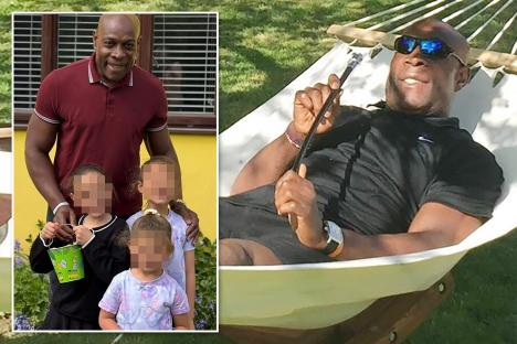 Frank Bruno relaxes in hammock as he recovers from mid-air health scare – and now hopes to attend Benn v Eubank bout
