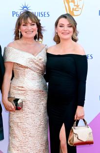 Lorraine Kelly and Rosie Smith at the BAFTA Television Awards.