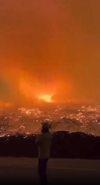 Terrifying moment FIRENANDO is whipped up in deadly Portugal fires as mayor killed in inferno