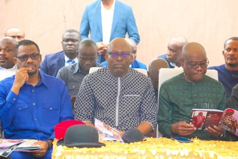 Fubara, Wike, sighted together in Rivers State after peace talks 