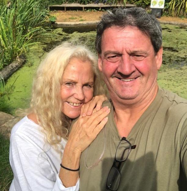 Katie Price with her dad.