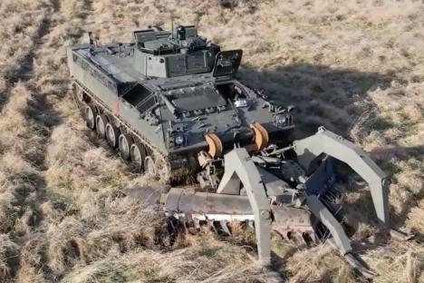 Robot minesweeper set to be sent to clear battlefields of lethal explosives within years