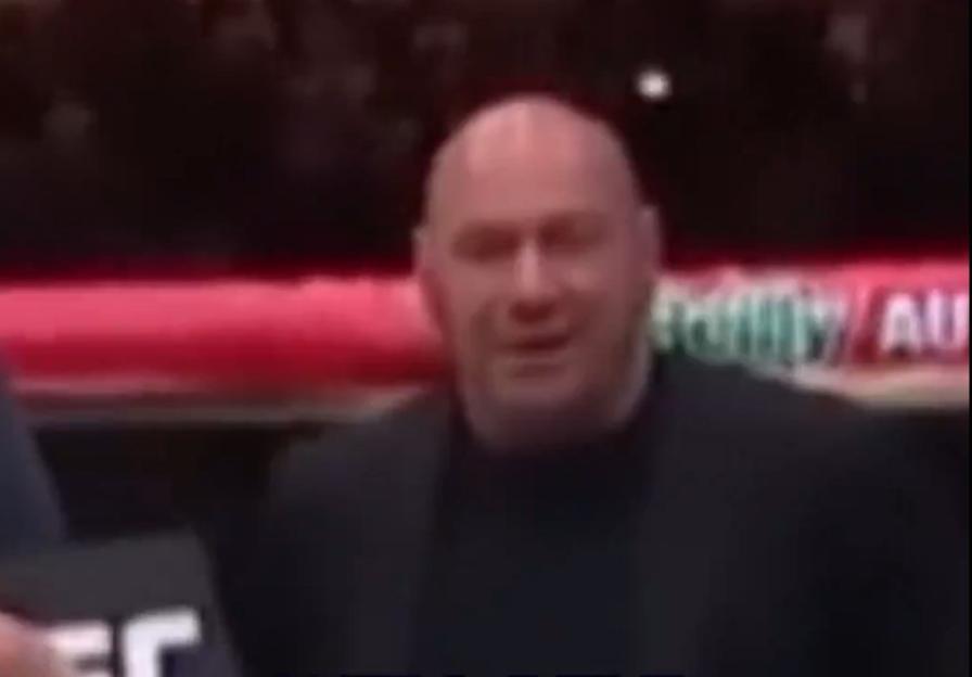 Dana White at a UFC event.