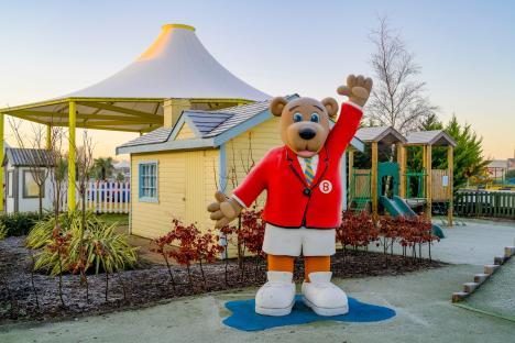 Billy Bear statue at Butlins, Skegness.