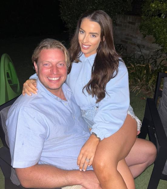 Thomas Skinner and his wife Sinead Skinner.