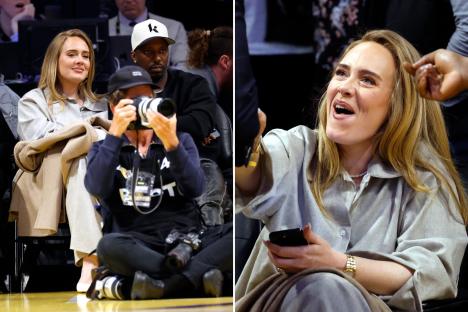 Adele makes very rare public appearance with fiancé Rich Paul after announcing indefinite break from music