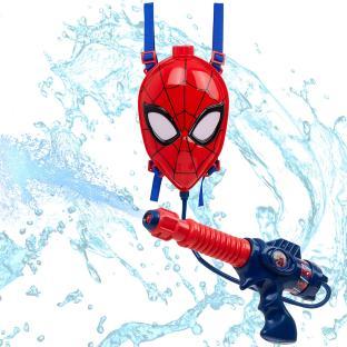 Spider-Man backpack water gun.
