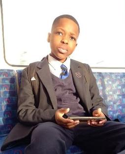 Photo of Daniel Anjorin, a 14-year-old boy killed in London.