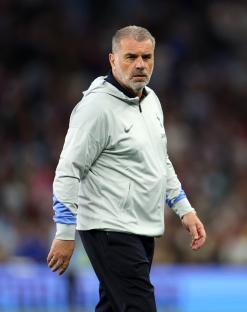 Ange Postecoglou, manager of Tottenham Hotspur.