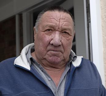 Portrait of an older man.