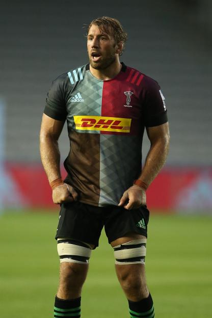 Chris Robshaw of Harlequins on the rugby field.