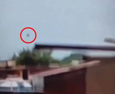 Is THIS the moment that saved the sole Brit survivor? Vid shows debris fly from Air India jet…is it door he fled from?