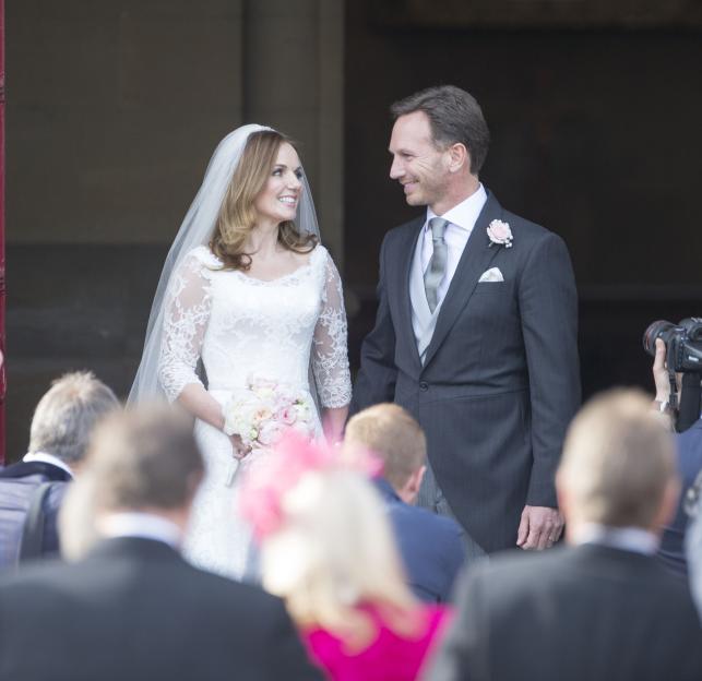 Geri Halliwell marries Christian Horner