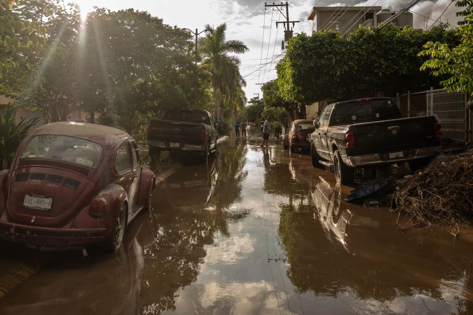Heavy Rains Cause A Big Flood In Poza Rica
