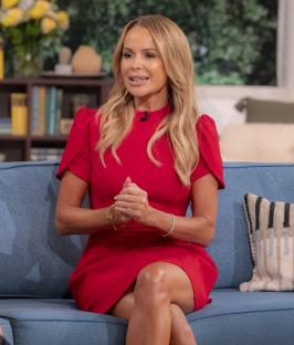 Amanda Holden on the This Morning TV show.