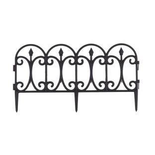 Plastic garden border fence.