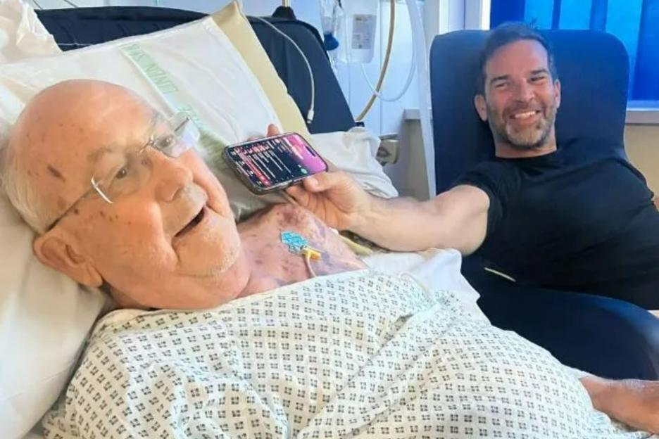 Gethin Jones reveals heartbreaking news that his father has died saying ‘he put up a good fight’