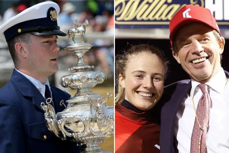 Daughter of legendary jockey flies to US in chase to win ‘world’s most expensive trophy’ with its own armed guard