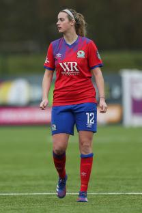 Kayleigh McDonald, Blackburn Rovers soccer player, number 12.