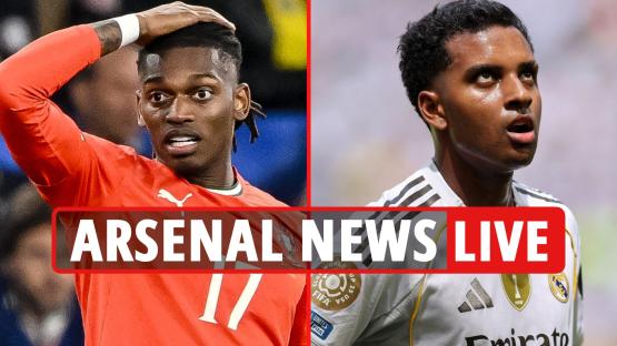 Arsenal transfer news LIVE: Rodrygo BLOW, Gunners ‘eye huge Leao move’, Norgaard ‘linked as Partey replacement’