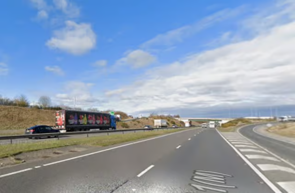 Close Up Of United Kingdom Police Patrol Response Car With Battenberg Markings