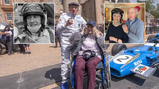 ‘I leave in tears’ – F1 legend Sir Jackie Stewart heartbreakingly recalls moment his wife forgot who he was