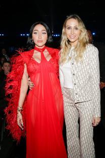 Noah Cyrus and Tish Cyrus at the 62nd Grammy Awards.