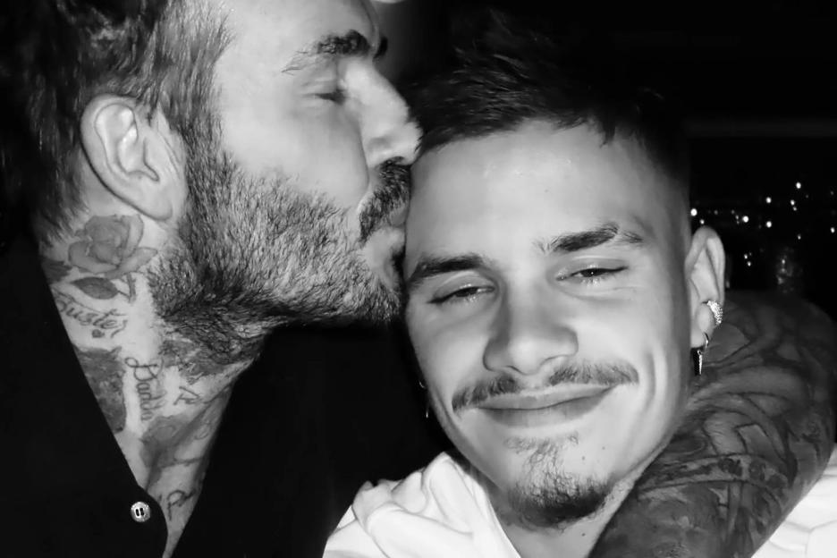 Romeo Beckham gets tattoo tribute to dad David – as family feud with Brooklyn rumbles on