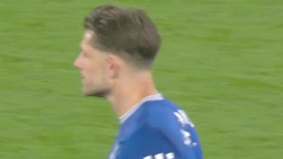 What James Tarkowski did at full-time spotted after avoiding red card for horror lunge in Liverpool vs Everton clash