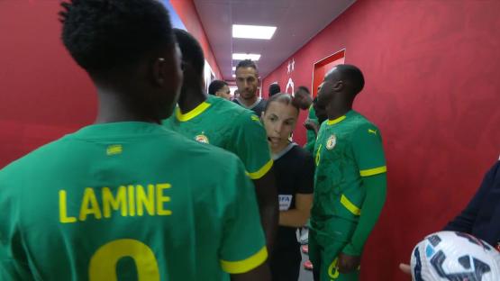 ‘Referee is unimpressed’ – England vs Senegal DELAYED with Three Lions stars forced to wait in tunnel for visitors