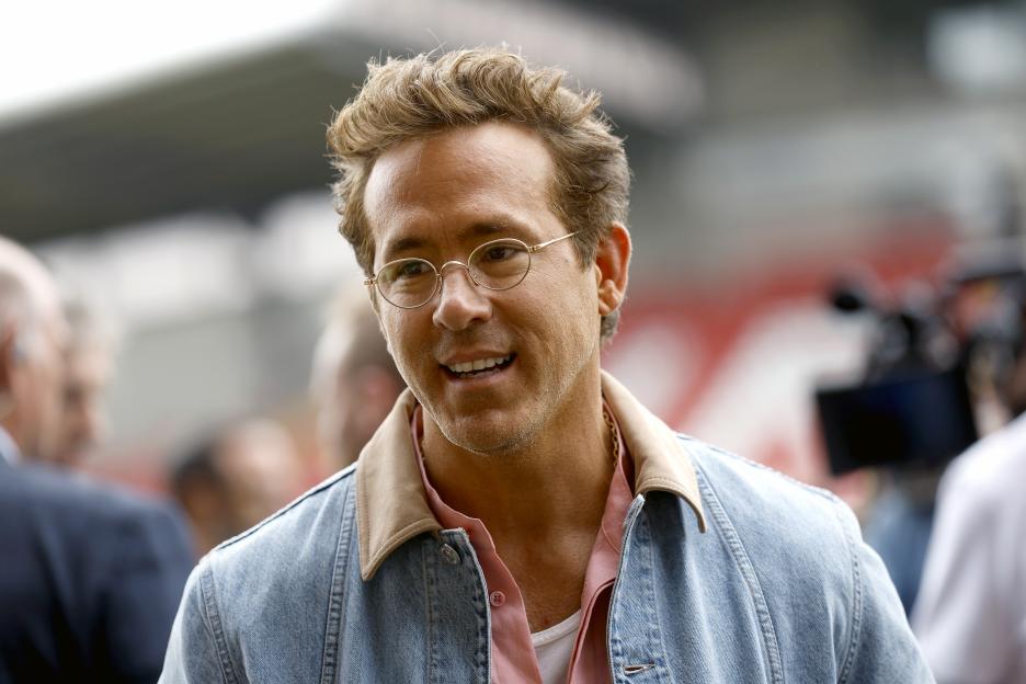 Ryan Reynolds, co-owner of Wrexham AFC.