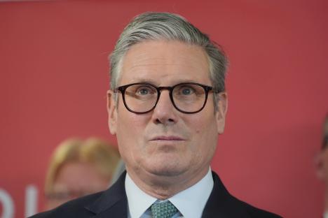 Portrait of Keir Starmer.